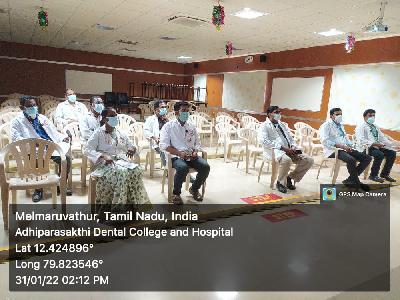 DED - Dental Education Department Program - January 2022