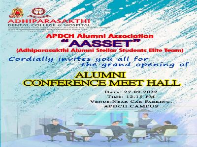 Inauguration of Alumni Conference Meet Hall & The Bonafide Shoppe